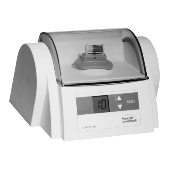 Ivoclar Vivadent Silamat S6 Instrucciones De Uso