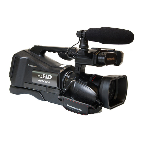 Panasonic AG-AC8EJ Instrucciones De Funcionamiento