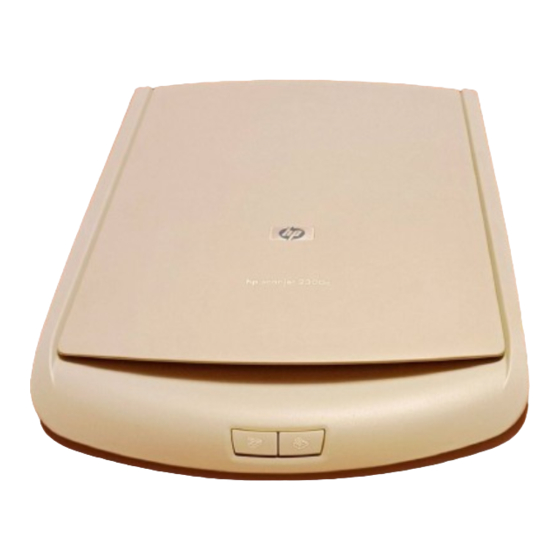 HP scanjet 2300c Serie Manual Del Usuario