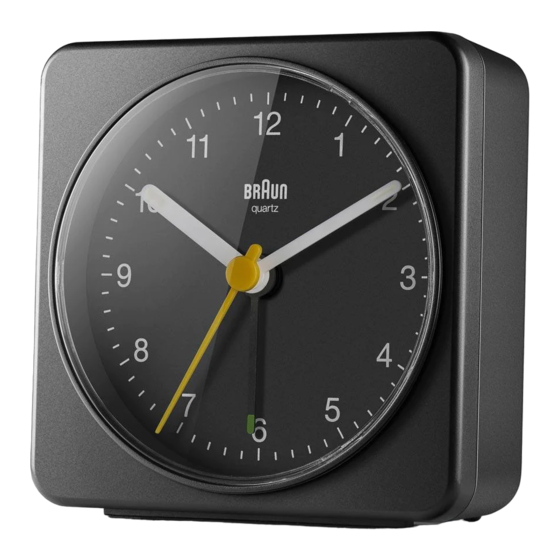 Braun BC03 Instrucciones Para El Usuario