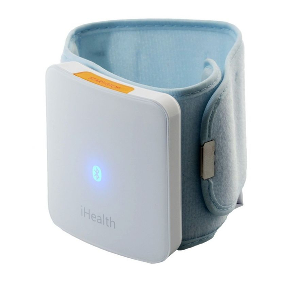 iHealth BP7 Manual Del Propietário