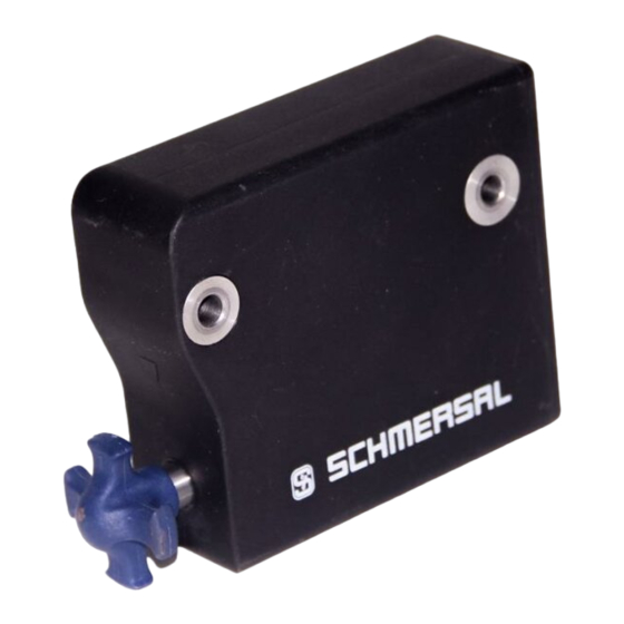 schmersal AZM300Z-ST-1P2P-A-DU Manual De Operación Y Montaje