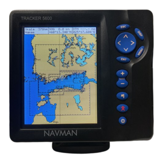 Navman TRACKER 5600 Manuales