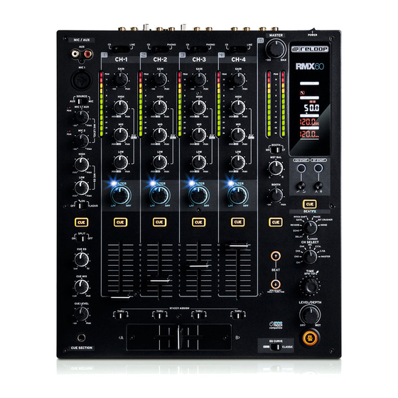 Reloop RMX60 Manuales