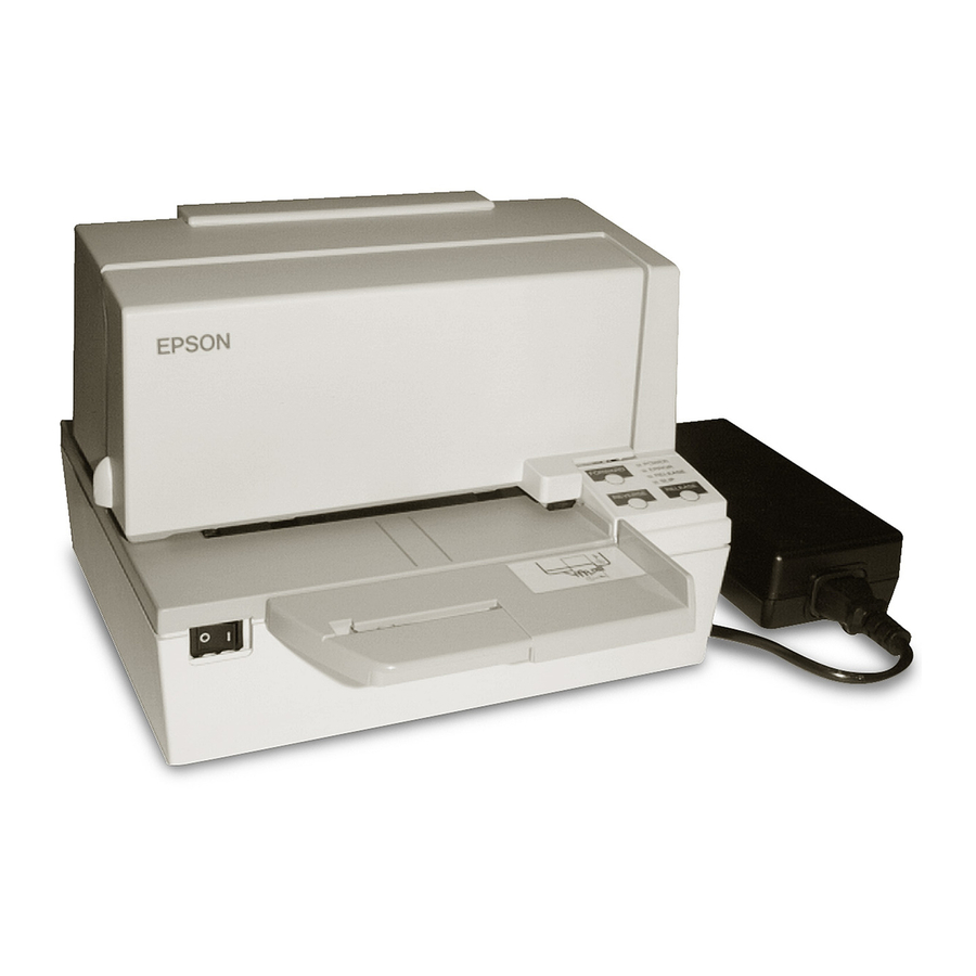 Epson TM-U590 Manuales