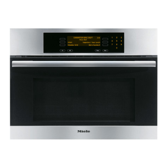 Miele H4082BM Manuales