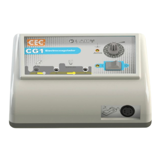 cec CG1 Manual De Equipo