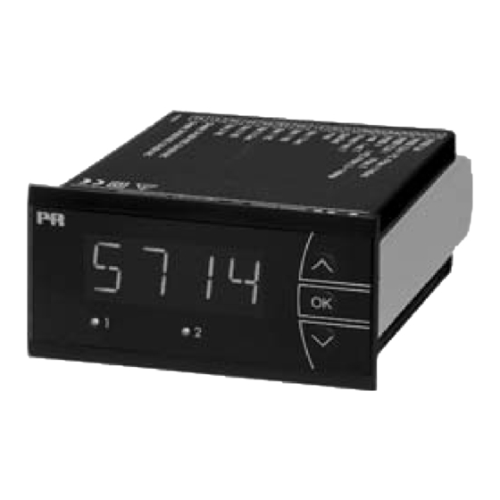 PR electronics 5714 Manual De Instrucciones