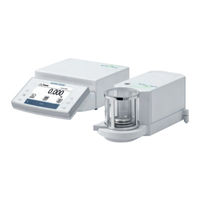 Mettler Toledo XS3DU Guía Rápida