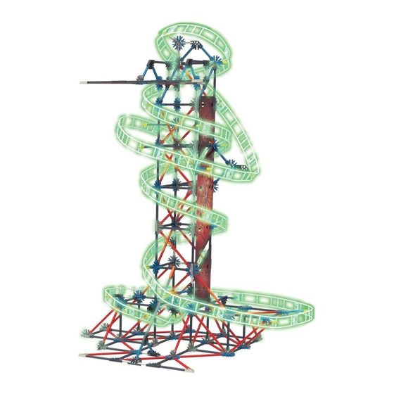 K'Nex Thrill Rides WEB WEAVER Manual Del Usuario