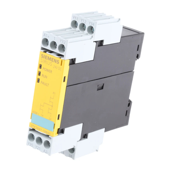 Siemens SIRIUS 3TK2841 Instructivo Original