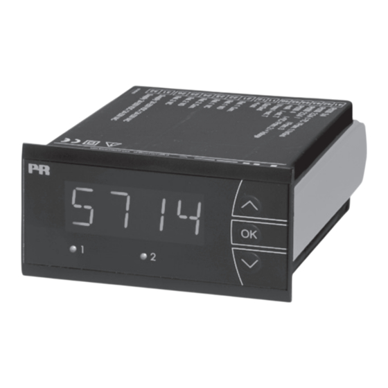 PR electronics 5714 Manual Del Usuario