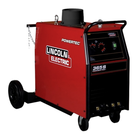 Lincoln Electric POWERTEC Serie Manual De Instrucciones