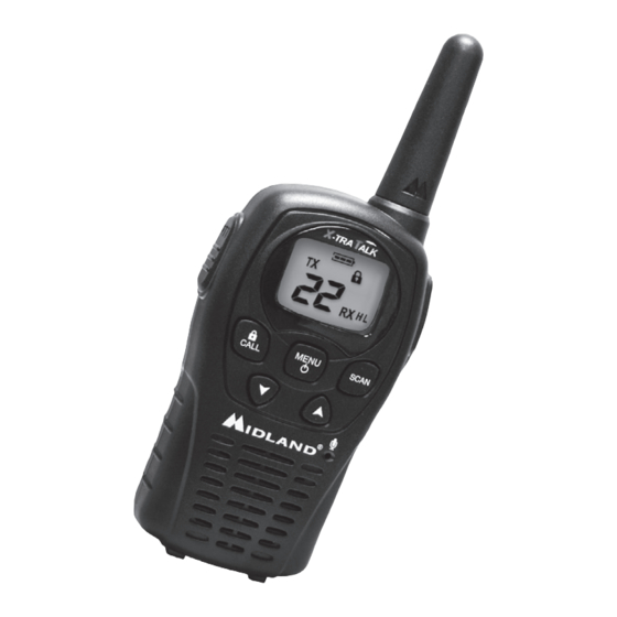 Midland X-tra Talk LXT500 Serie Manual De Usuario