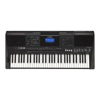 Yamaha PSR-EW400 Manual De Instrucciones