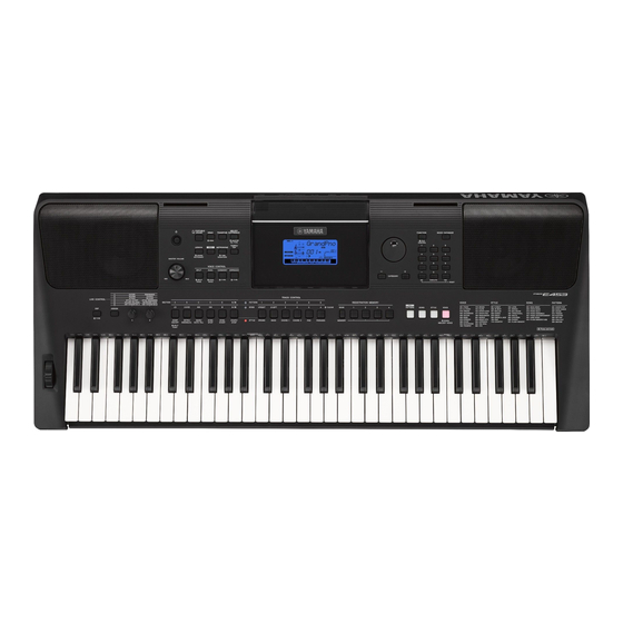 Yamaha PSR-E453 Manual De Instrucciones