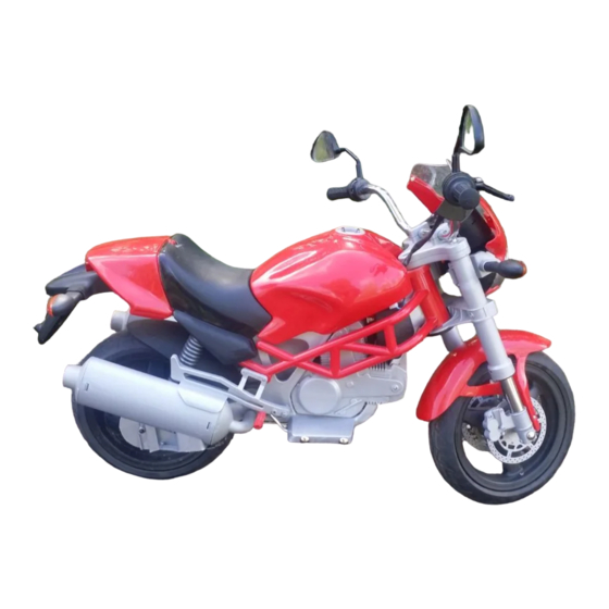 Peg-Perego DUCATI MONSTER Empleo Y Manutencion