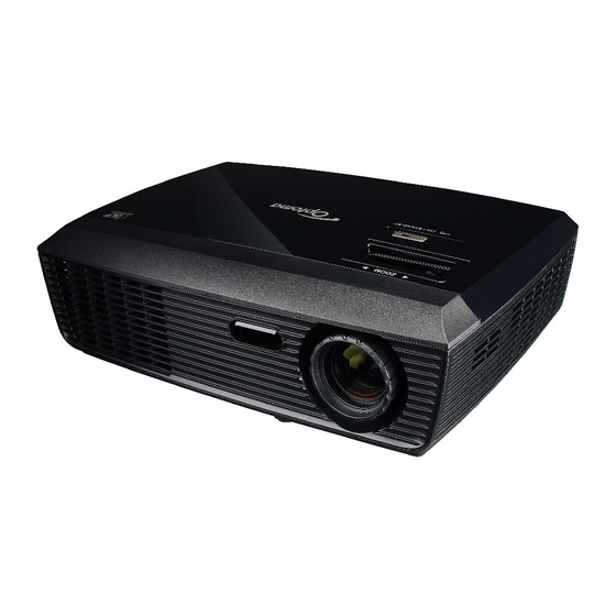 Optoma DS316L Manuales