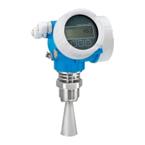 Endress+Hauser Micropilot FMR51 HART Manual De Instrucciones Abreviado
