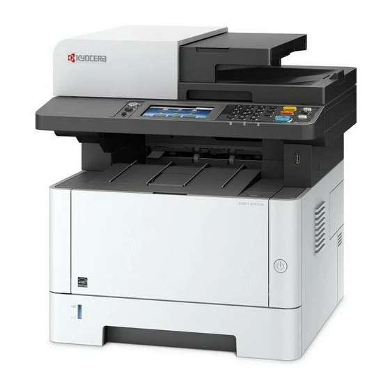 Kyocera ECOSYS M2835dw Guía Rápida