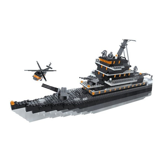 Mega Bloks CARBON Serie ProBuilder Assault Chopper Manual Del Usuario