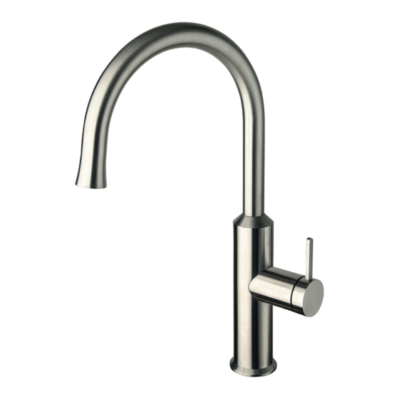 CRISTINA RUBINETTERIE KITCHEN CRIKX525 Instrucciones De Montaje