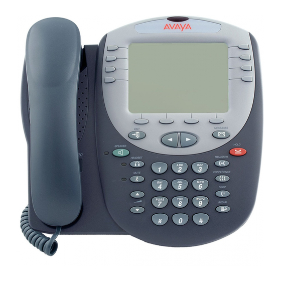 Avaya 2420 Guia Del Usuario