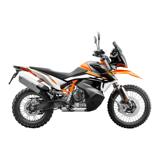 KTM 890 ADVENTURE R 2021 Manual