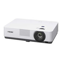 Sony VPL-DX271 Manual De Referencia