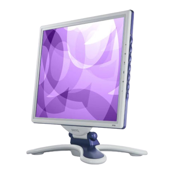 BenQ FP783 Manual Del Usuario