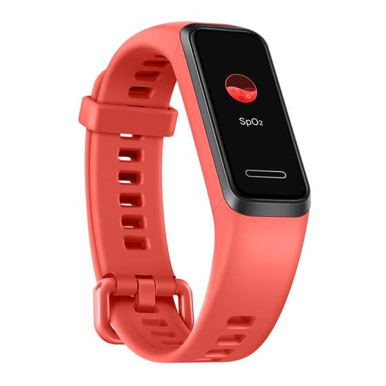 Huawei Band 4 Manual Del Usuario