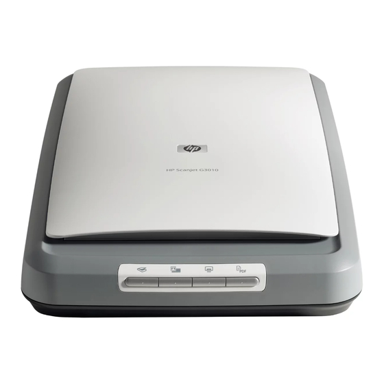 HP Scanjet G3010 Guia Del Usuario
