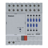 Theben KNX MIX2 RMG 8 S Serie Manual