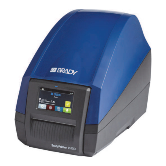 Brady BradyPrinter i5100 Manual Del Usuario