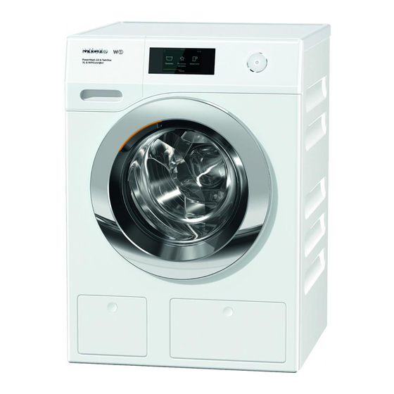 Miele WCR 870 WPS Instrucciones De Manejo