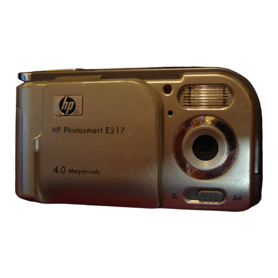 HP Photosmart E217 Manuales