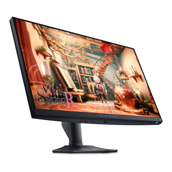 Dell Alienware AW2724DM Guia Del Usuario