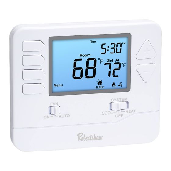 Robertshaw RS9110 Manual De Funcionamiento