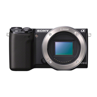 Sony NEX-5R Manual De Instrucciones