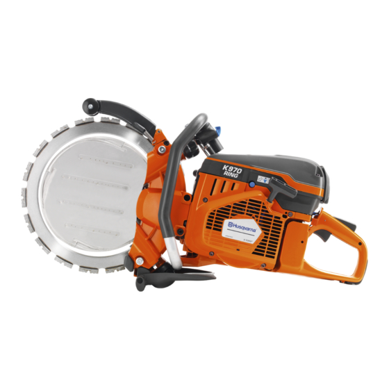 Husqvarna K970 II Ring Manual De Instrucciones