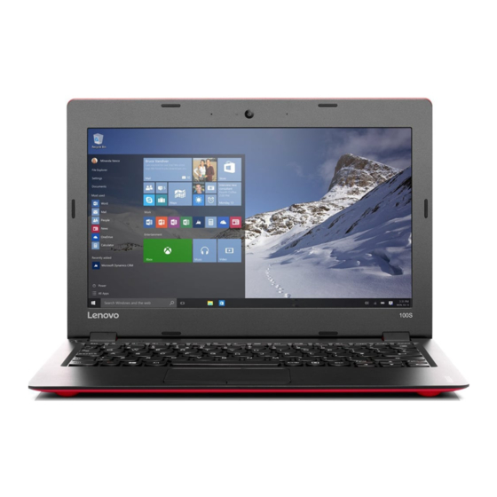 Lenovo ideapad 100S-11IBY Guia Del Usuario