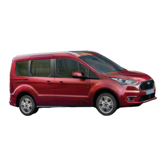 Ford TOURNEO CONNECT Manual Del Conductor