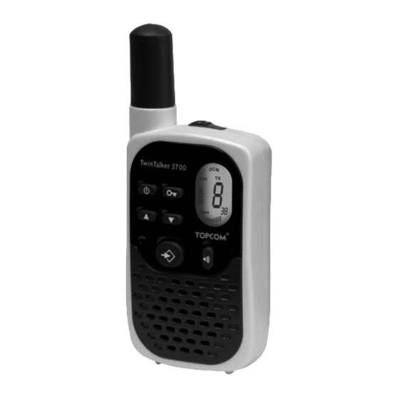 Topcom Twintalker 3700 DUO PACK Manual Del Usuario