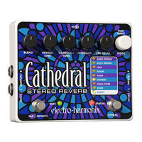 Electro-Harmonix CATHEDRAL Manual De Instrucciones