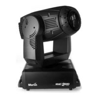 Martin MAC 2000 Profile II Manual De Instrucciones