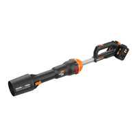 Worx Nitro LEAFJET WG585 Manual Del Usuario