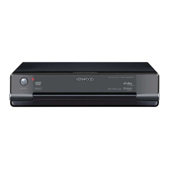 Kenwood KDV-S250P Manual De Instrucciones