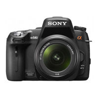 Sony DSLR-A560 Manual De Instrucciones