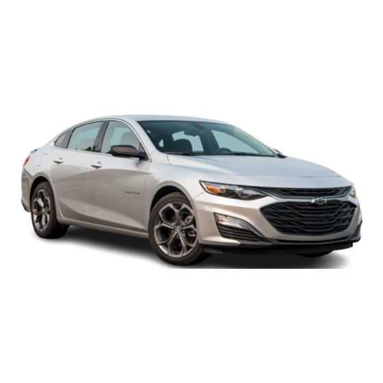 Chevrolet Malibu 2019 Manuales