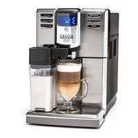 Gaggia Milano GAGGIA ANIMA PRESTIGE Manual De Instrucciones